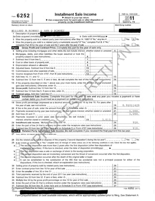 Mit Romney 1040 tax return 2011