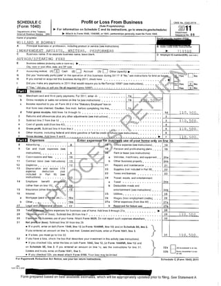 Mit Romney 1040 tax return 2011