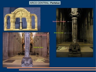 ARCO CENTRAL: Parteluz
Árbol de Jesé
Santísima Trinidad
¿Sansón?
¿Gilgamesh?
Santísima Trinidad
Árbol de Jesé
¿Sansón?
¿Gilgamesh?
 