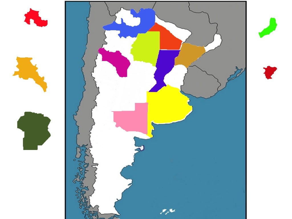 Rompecabezas Argentina y sus Provincias