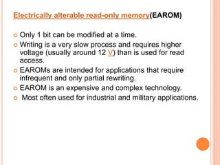 Read Only Memory | PPTX