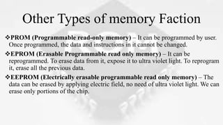 what is ROM? Rom(read only memory) | PPTX