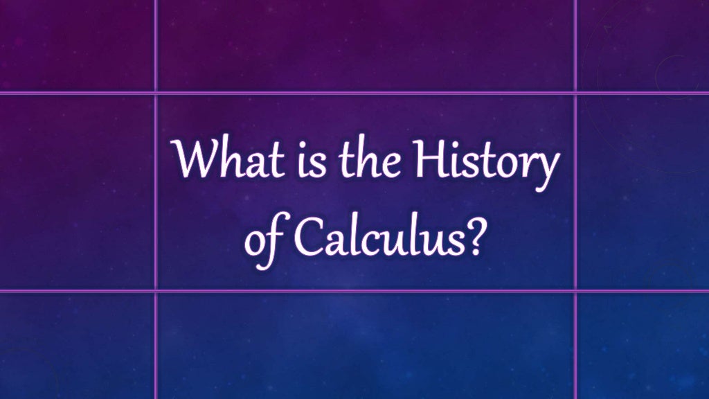 History of Calculus