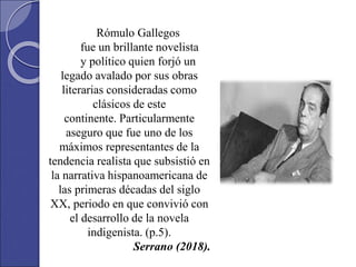 Romulo gallegos