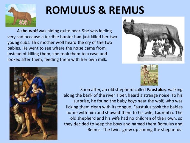 Romulus Und Remus Zusammenfassung Romulus and remus