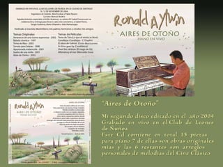 Ronald Aylwin Lyon   Infoconciertos