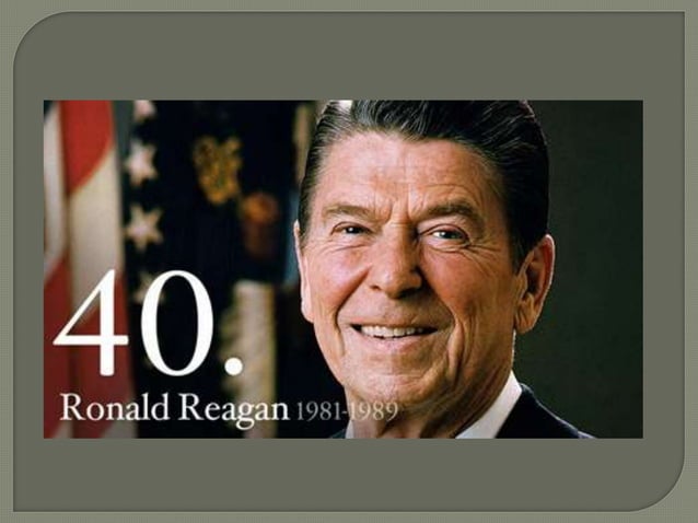 President Ronald Reagan | PPT