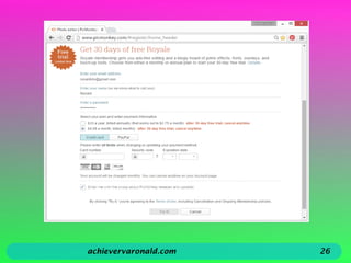 achievervaronald.com 26
 