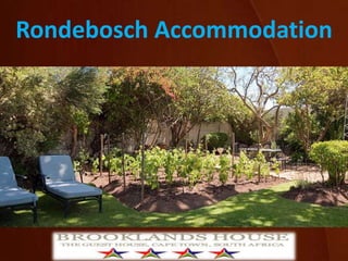 Rondebosch Accommodation
 