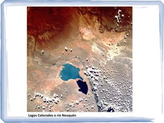 Lagos Colorados e río Neuquén

 