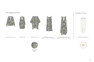 29
Cotton TwillPrinted Chiffon
11151 Eve Top 11152 Emma Top 5991 Emily Dress
(53 cm / 20.8 “ from waist)
5995 Eleanor Dress
(87 cm / 34.2 “ from waist)
3832 Natalie Pants11150 Emmanuel Top
CREAM
90
NEPTUNE
PRINT
200
 