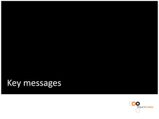 Key messages
 