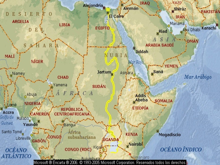 Río Nilo.