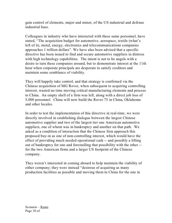 The Defense Industrial Base Issues To Be Considered And Recommendatio