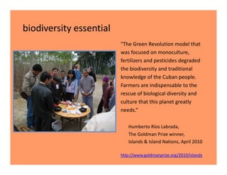 Eulogy for Chusa Ginés, CIAT Cali, May 12, 2010