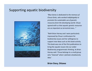 Eulogy for Chusa Ginés, CIAT Cali, May 12, 2010