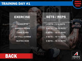 Ronnie Training Secret | PPTX