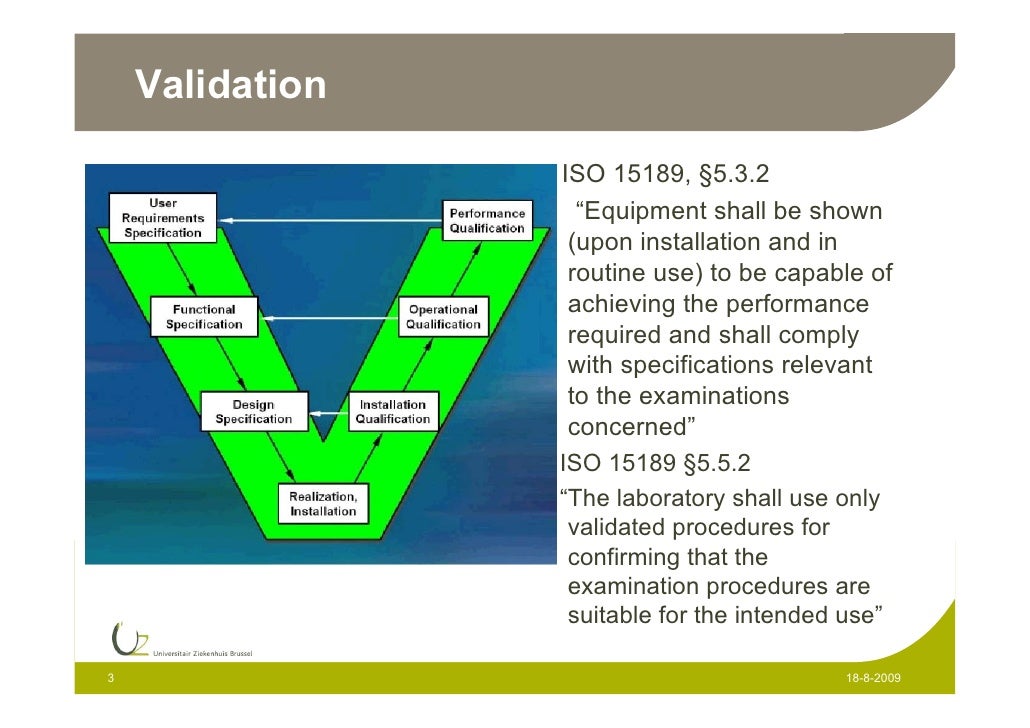 Ronny Janssens Validation G 185 Incubator