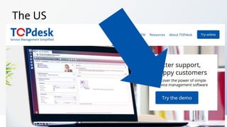 The US
· Nurturing campaigns
 