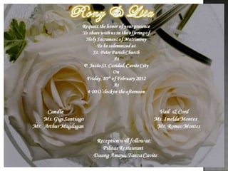 Rony & Lita 50th Anniversary