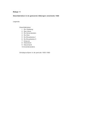 9 Arbeiderswoningen De Tiengeboden (gemeentelijk monument)
  Ooijse Bandijk 16 en Hezelstraat 4-8




Korte omschrijving
De Tiengeboden bestaan uit tien rug-aan-rugwoningen voor steenfabrieksarbeiders
werkzaam op De Vlietberg. Ze werden in 1878 gebouwd en zijn daarmee de oudste
woningen in Gelderland die speciaal voor steenfabrieksarbeiders werden gebouwd. De
witgepleisterde woningen zijn in twee rijen, met zadeldak gedekt, achter elkaar
geplaatst, met de nokken evenwijdig aan de Hezelstraat. Ze staan op korte afstand van
het woonhuis van de oprichter van de fabriek. In 1926 zijn telkens twee woningen bij

wia(dafstand van )]TJT*14ningen bij4 Korte omschrijving
 