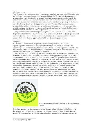 Jaartal     Molenkolk         Millingerwaard 1   Millingerwaard 2   Millingerwaard 3          Bloemenweide                   Hollenweide

1862                                                                                          L.T.H. Arntz wil hier twee
                                                                                              steenovens gaan bouwen

3-6-1862                                                                                      Vergunning voor de bouw
                                                                                              van een steenoven
1863                                                                1 van de 2 steenovens     1 van de 2 steenovens
                                                                    in Millingen              in Millingen

1866        Niet in gebruik   Niet in gebruik    Niet in gebruik    1 van de 2 steenovens     1 van de 2 steenovens
                                                                    in Millingen              in Millingen

1871        Niet in gebruik   Niet in gebruik    Niet in gebruik    1 van de 2 steenovens     1 van de 2 steenovens
                                                                    in Millingen              in Millingen

1871                                                                                          L.T.H. Arntz overlijdt. Niet   L.T.H. Arntz overlijdt. Zijn
                                                                                              duidelijk wat er met de        zoon W.R.C. Arntz exploiteert
                                                                                              oven gebeurt                   de oven

Vóór 1876                                                           Twee steenfabrieken       Steenoven niet meer in
                                                                    zijn samengevoegd         gebruik

1876                                                                Steenfabriek van de Ge-
                                                                    broeders Colenbrander
                                                                    met 154 arbeiders

1881                                                                108 arbeiders

1883                                                                                                                         W.R.C. Arntz overlijdt. Deze tak van de
                                                                                                                             steenbakkersfamilie Arntz sterft daarmee uit

1886                                                                110-120 arbeiders

1889                                                                68 arbeiders

1891                                                                Steenfabriek van de Ge-
                                                                    broeders H.E. en F.C.
                                                                    Colenbrander

1896                                                                Steenfabriek van H.E.
                                                                    Colenbrander met stoom-
                                                                    machine
 