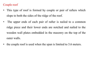 Roof and roof covering | PDF