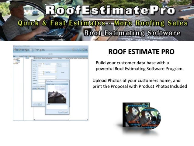 roofing estimate software