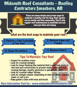 Roofing contractors Jonesboro, AR - Midsouth Roof Consultants