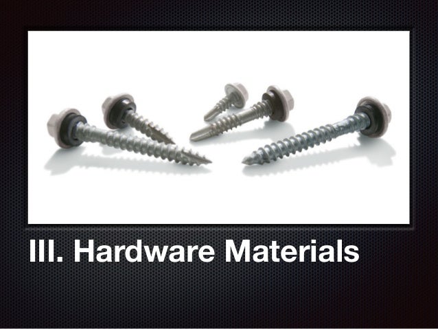 Roofing Materials - Components of Steel Roofing