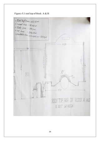34
Figure:-5.1 roof top of block A & B
 