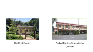 Flat Roof Quarter Pitched Roofing Semidetached
Quarters
 