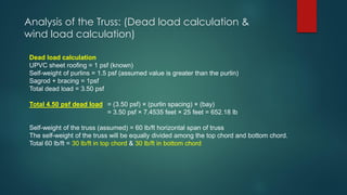 Roof truss design | PDF