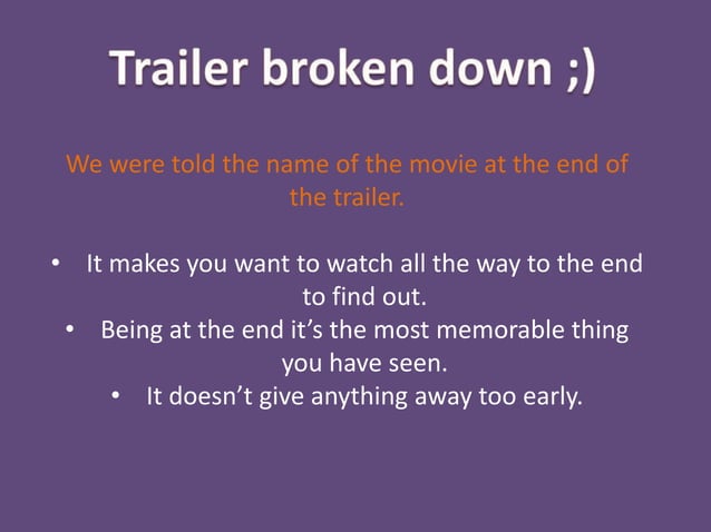 Room 1408 Movie Trailer Ppt