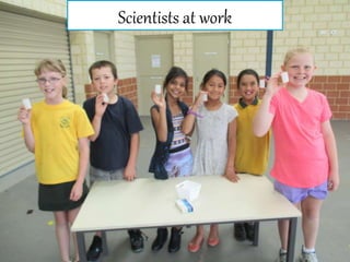 Scientists at work
 
