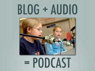 BLOG + AUDIO



 = PODCAST
 