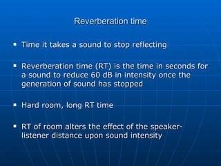 Room Acoustics | PPT
