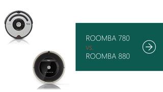 ROOMBA 780 
vs. 
ROOMBA 880 
 