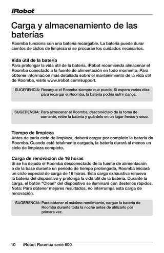 Roomba 600-manual