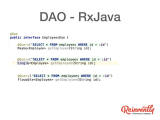 Data Persistence in Android with Room Library | PDF | Databases ...