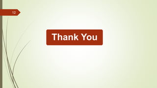 Thank You
12
 