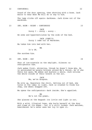 Cruning Room Script Original Room Script | PDF
