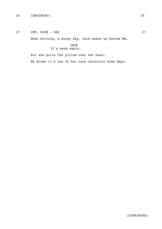 Cruning Room Script Original Room Script | PDF