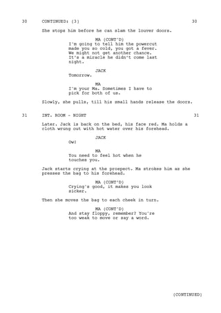Cruning Room Script Original Room Script | PDF