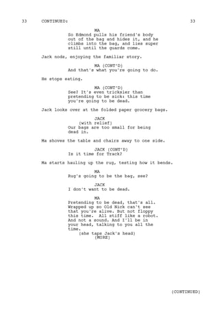 Cruning Room Script Original Room Script | PDF