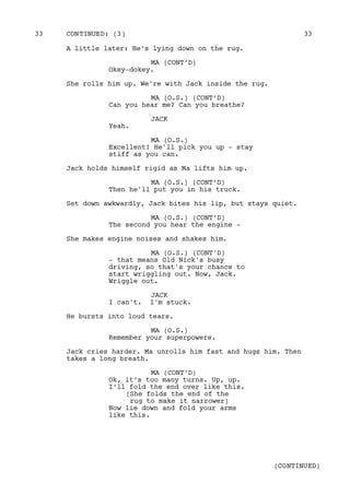 Cruning Room Script Original Room Script | PDF