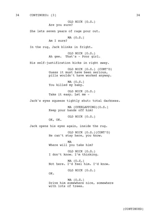 Cruning Room Script Original Room Script | PDF