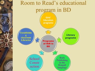 Room to Read’s educational
program in BD
 