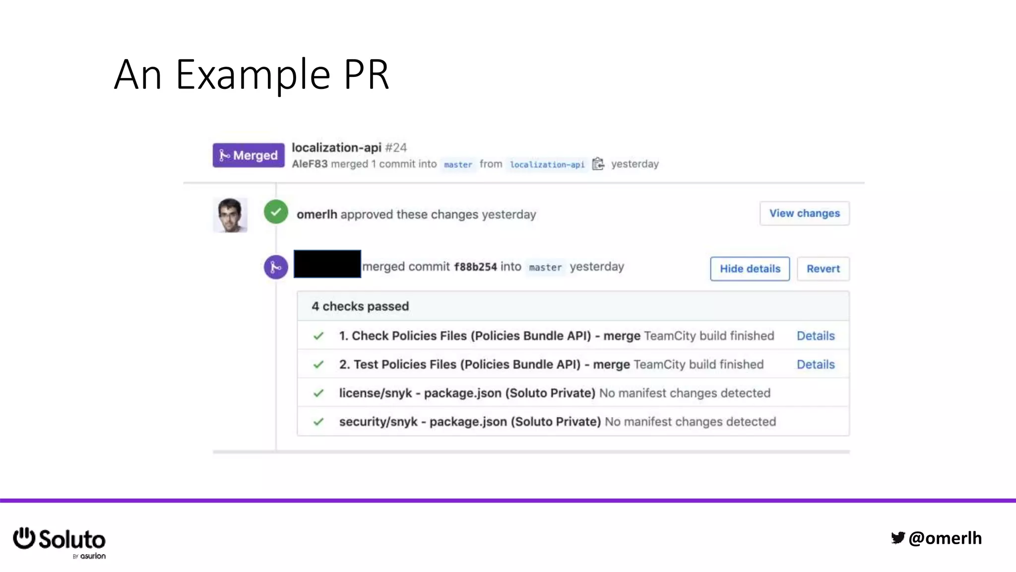 @omerlh
An Example PR
 