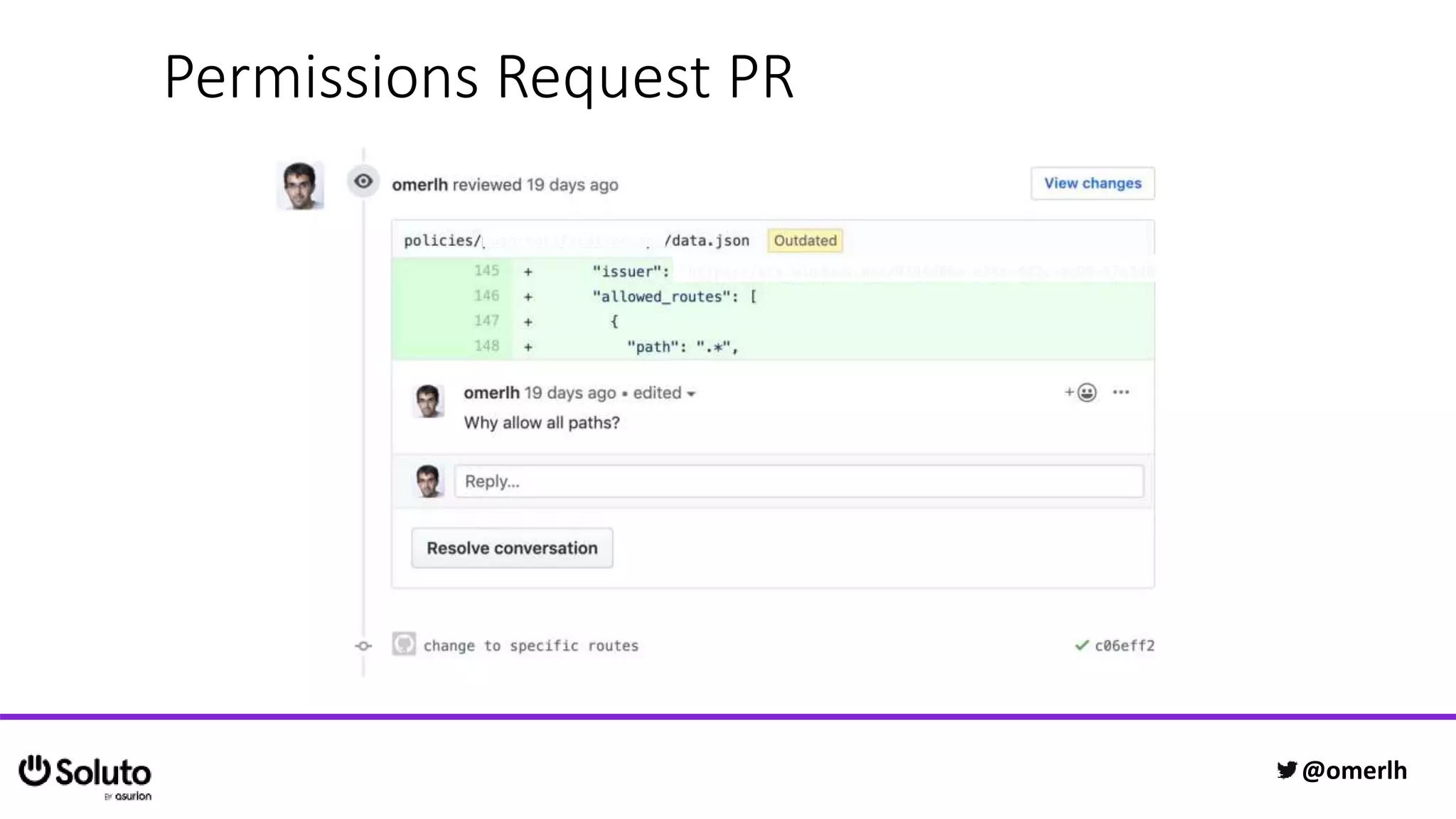 @omerlh
Permissions Request PR
 